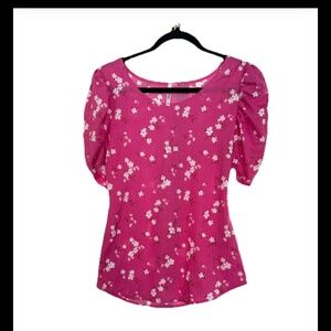 Pink Floral top